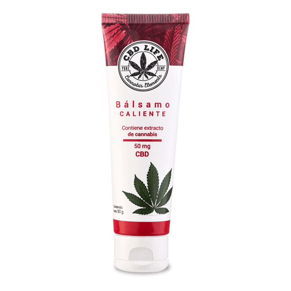BALSAMO CALIENTE CON EXTRACTO DE CANNABIDIOL CBD 50 MG